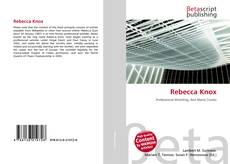 Buchcover von Rebecca Knox