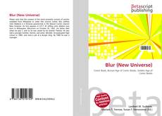 Buchcover von Blur (New Universe)