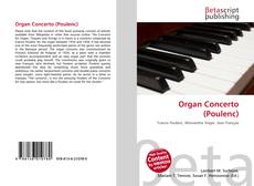 Buchcover von Organ Concerto (Poulenc)
