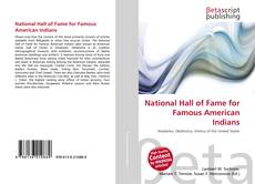 Capa do livro de National Hall of Fame for Famous American Indians 