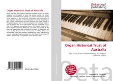 Copertina di Organ Historical Trust of Australia