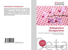 Copertina di Bulbophyllum Gimagaanense