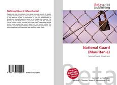 Buchcover von National Guard (Mauritania)