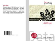 Couverture de Ami Boué