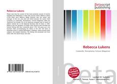 Couverture de Rebecca Lukens