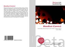 Couverture de Bloodlust (Comics)