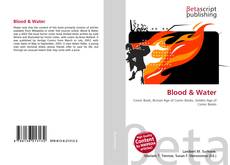 Capa do livro de Blood & Water 