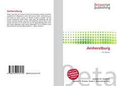 Couverture de Amherstburg