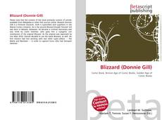 Couverture de Blizzard (Donnie Gill)