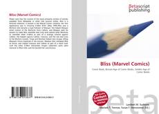 Couverture de Bliss (Marvel Comics)
