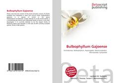 Couverture de Bulbophyllum Gajoense