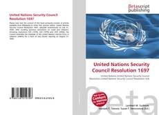 Couverture de United Nations Security Council Resolution 1697