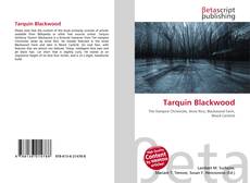 Couverture de Tarquin Blackwood