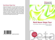 Couverture de Rock Never Stops Tour