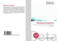 Copertina di Blacktown (Lapinot)