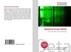 Portada del libro de National Green Week