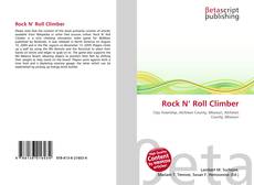 Capa do livro de Rock N' Roll Climber 