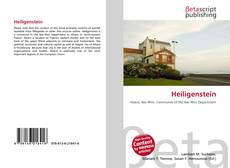 Capa do livro de Heiligenstein 