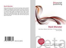 Capa do livro de Rock Monster 