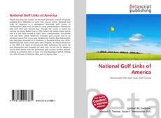 Capa do livro de National Golf Links of America 