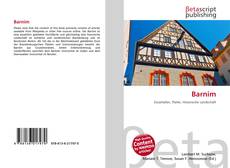 Buchcover von Barnim