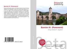 Buchcover von Barnim IV. (Pommern)