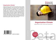 Buchcover von Organisation Climate
