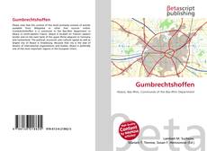 Portada del libro de Gumbrechtshoffen
