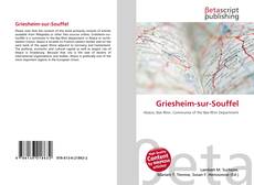 Portada del libro de Griesheim-sur-Souffel