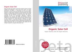 Capa do livro de Organic Solar Cell 