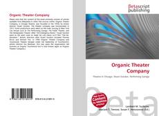 Portada del libro de Organic Theater Company