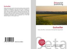 Capa do livro de Eschwiller 