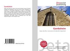 Copertina di Gambsheim