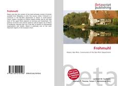 Copertina di Frohmuhl