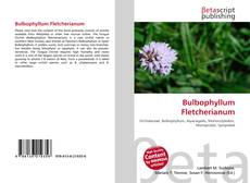 Bookcover of Bulbophyllum Fletcherianum