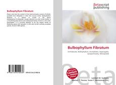 Buchcover von Bulbophyllum Fibratum