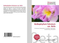 Bulbophyllum Falcatum var. Bufo kitap kapağı