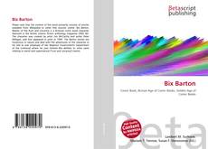 Capa do livro de Bix Barton 
