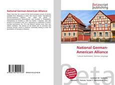 Capa do livro de National German-American Alliance 