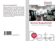 Barnimer Busgesellschaft的封面
