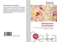 Bulbophyllum Hexarhopalon的封面