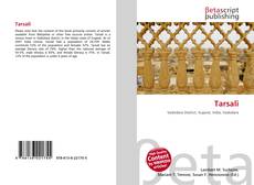 Couverture de Tarsali