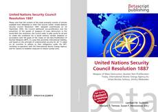 Capa do livro de United Nations Security Council Resolution 1887 