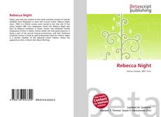 Couverture de Rebecca Night