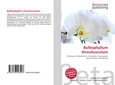 Couverture de Bulbophyllum Hirsutiusculum