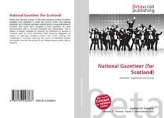 Capa do livro de National Gazetteer (for Scotland) 