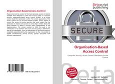 Capa do livro de Organisation-Based Access Control 