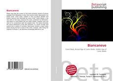 Capa do livro de Biancaneve 