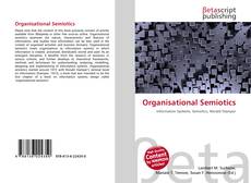 Capa do livro de Organisational Semiotics 