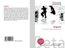 Capa do livro de Organix 